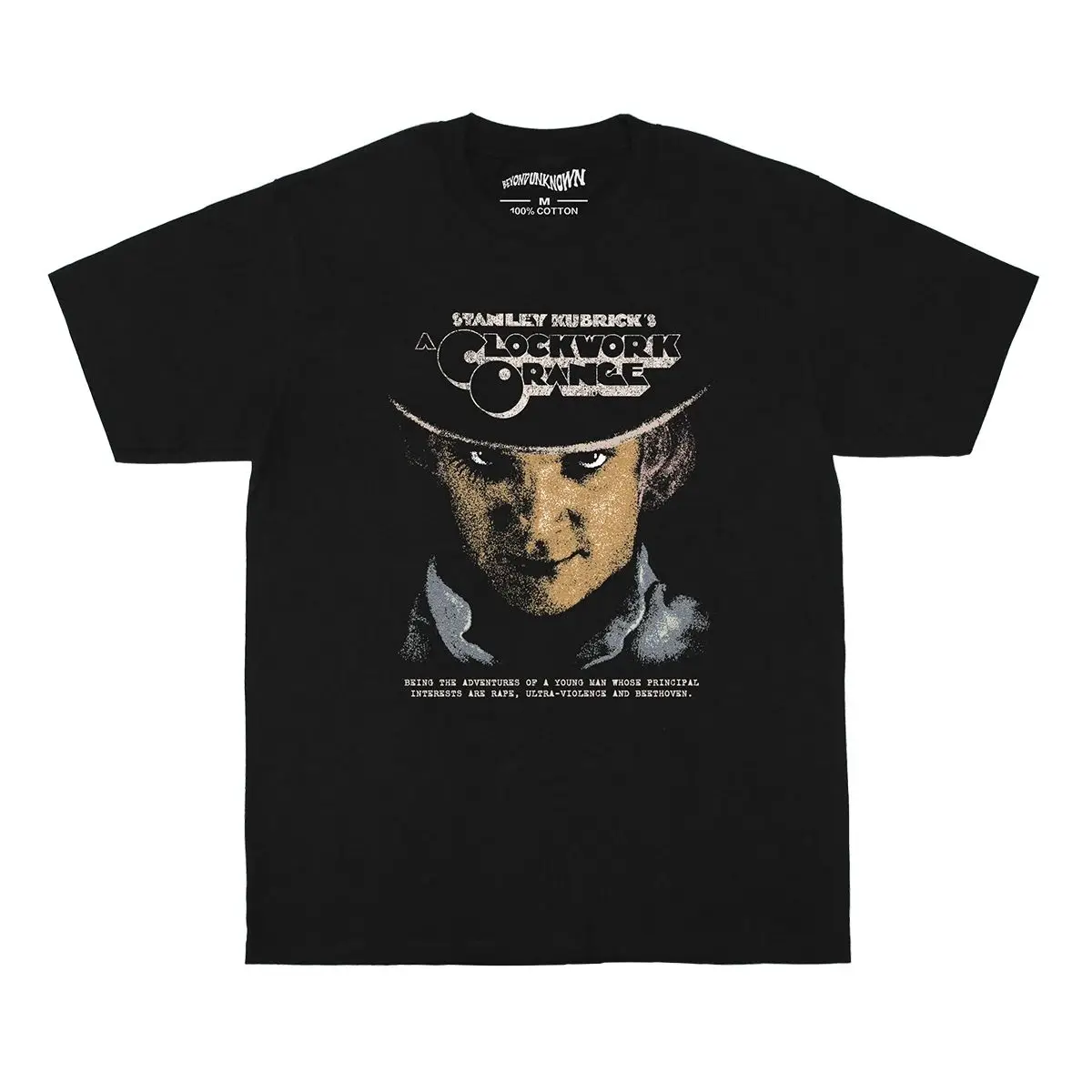 Film Retro A Clockwork Orange T-Shirt Stanley Kubrick Trainspotting Thelma Louise Kurzarm Casual Print T-Shirt Unisex – Detail 3