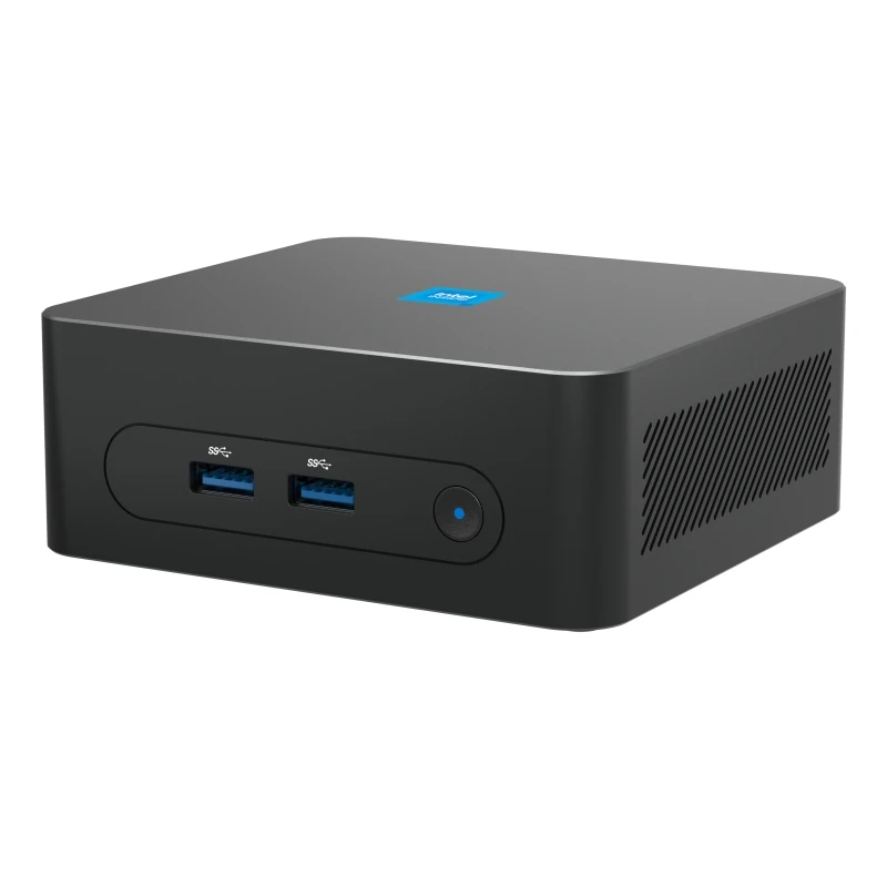 Zkmagic Computer di vendita caldo Mini PC Linux OS M8 N95 CPU M.2 SSD PCIE NVMe 4K Dual HD PC Gaming PC