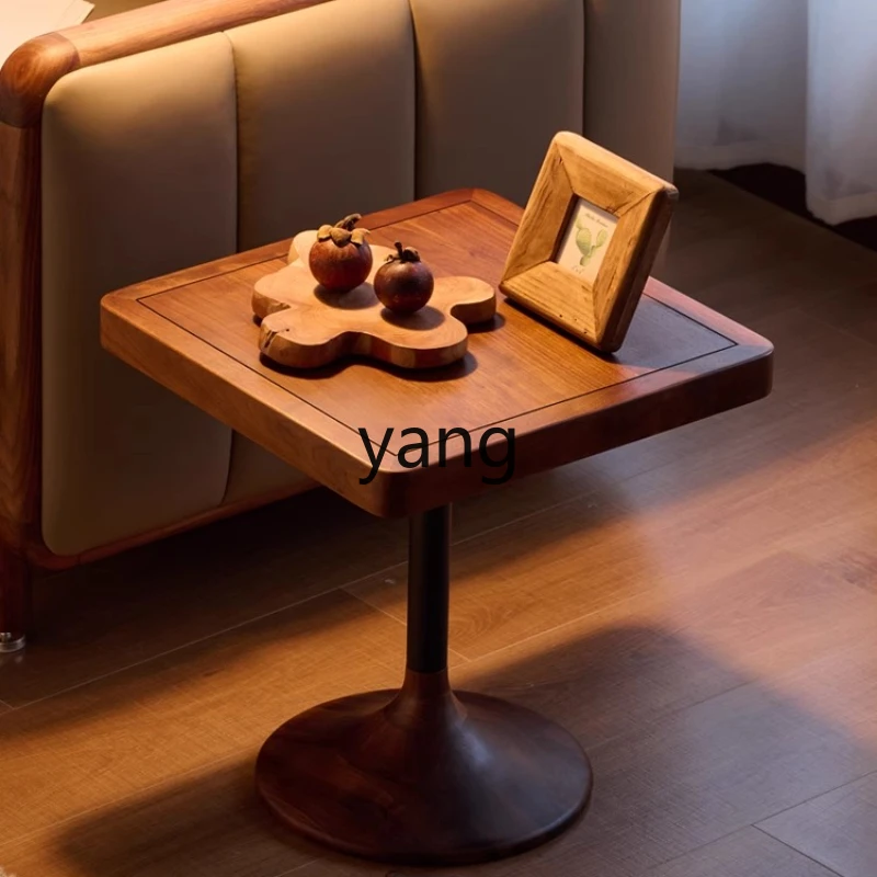 

Yhm coffee table square sofa side few living room small apartment