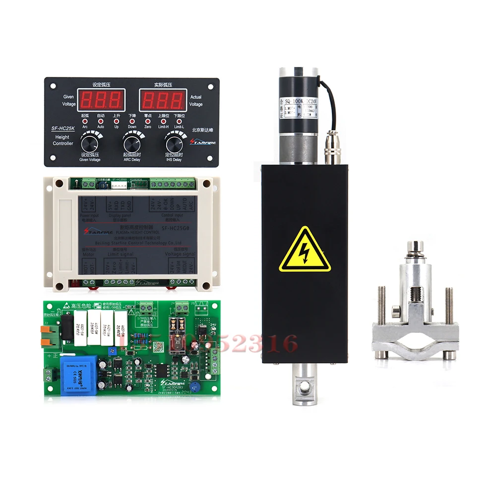 Cnc Plasma Controller Sf2100c+sf-hc25k+sf-rf06a Wireless Remote Control+thc Lifter Jykb-100-dc24v-t3 Lifter