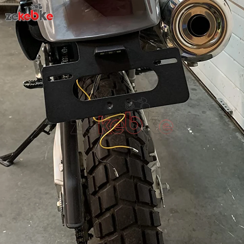 FOR SUZUKI DR 650 S DR650 DR650S DR650SE 1996-1997-2026 Motorcycle Rear License Plate Relocation Bracket Fender Eliminator Kit