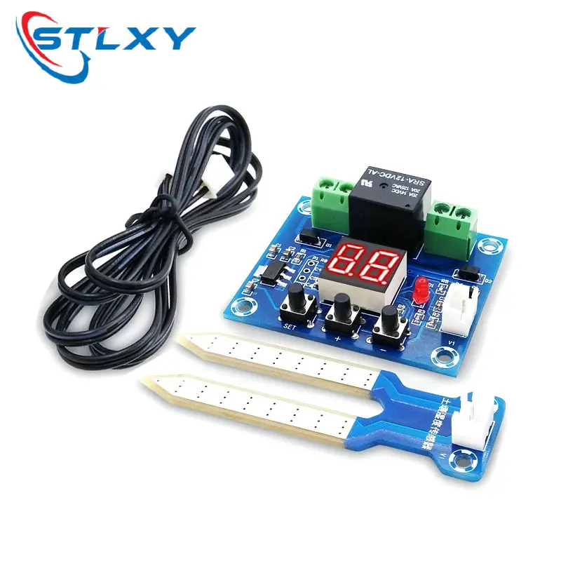Digital Soil Moisture Control Board XH-M214 Humidity Range 20%-99% RH Automatic Irrigation System Plant Watering Module