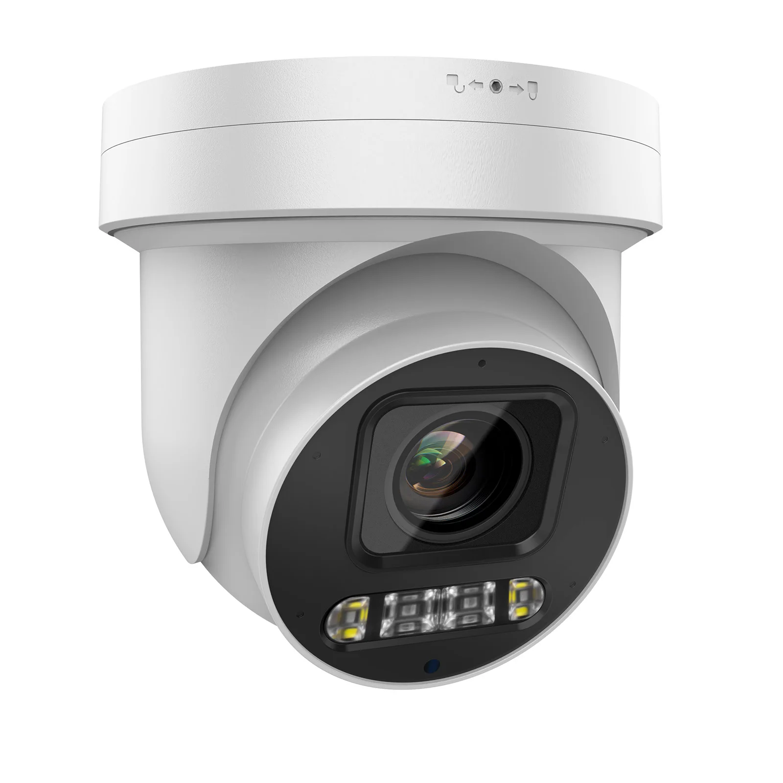 Caméra de sécurité IP Vikylin PTZ avec zoom optique 5X, 8MP, audio bidirectionnel, lumière intellige