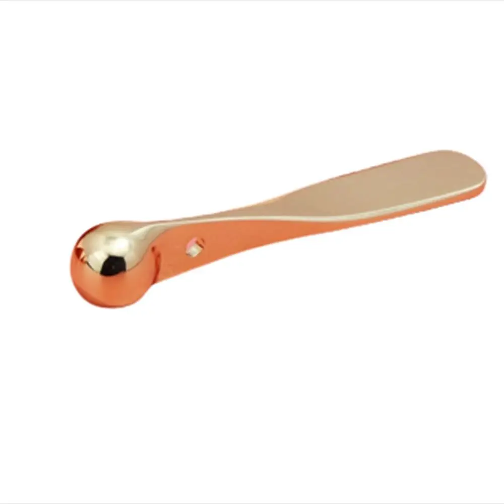

Beauty Dual-use Eye Cream Spoon Eye Fatigue Relief Face Massage Cosmetic Spatulas Alloy Silver Eye Roller Massage Stick Women