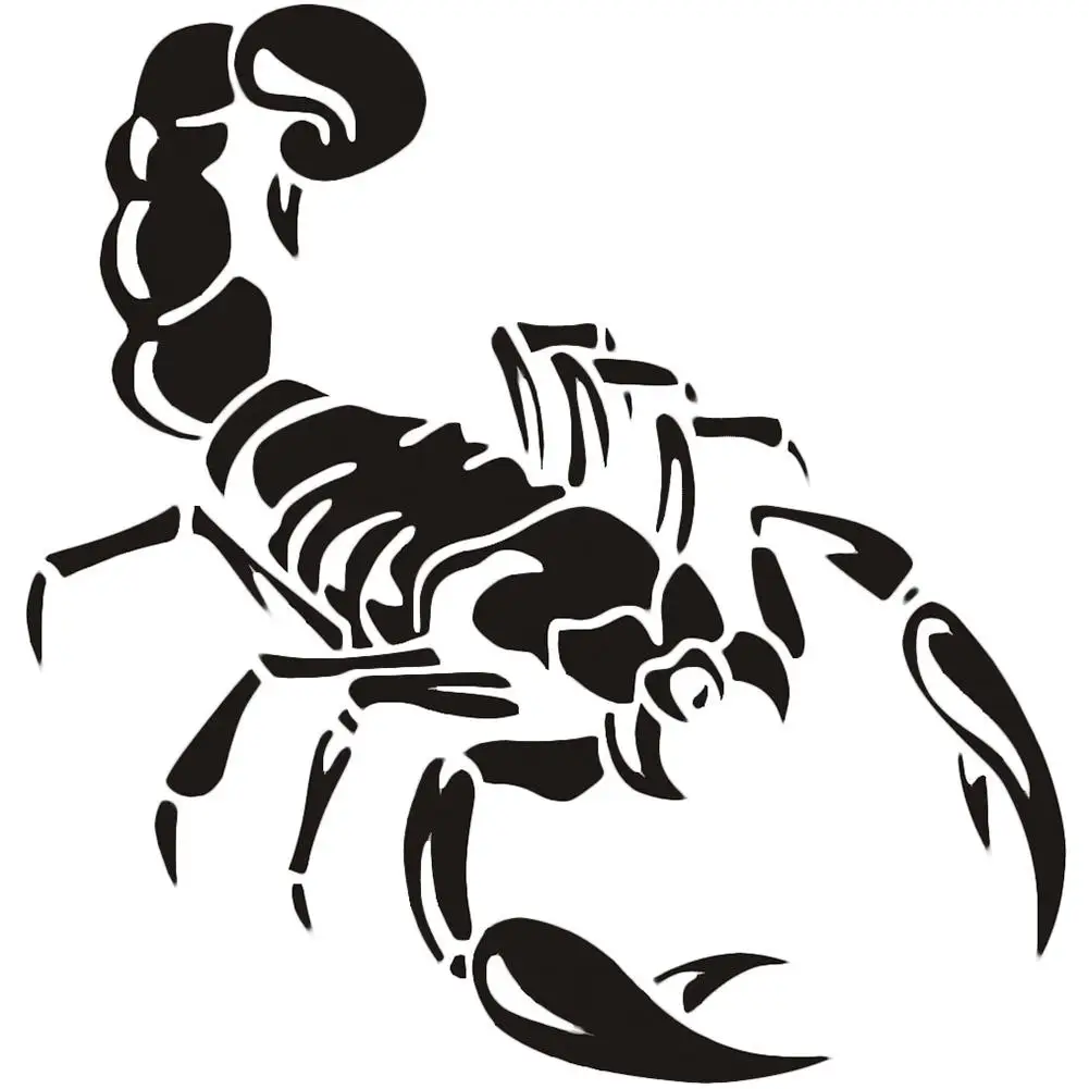 

Creative Scorpion Car Sticker Fashion Vinyl Car Motorcycle Decoration Personality Body Sticker High Quality Sticker