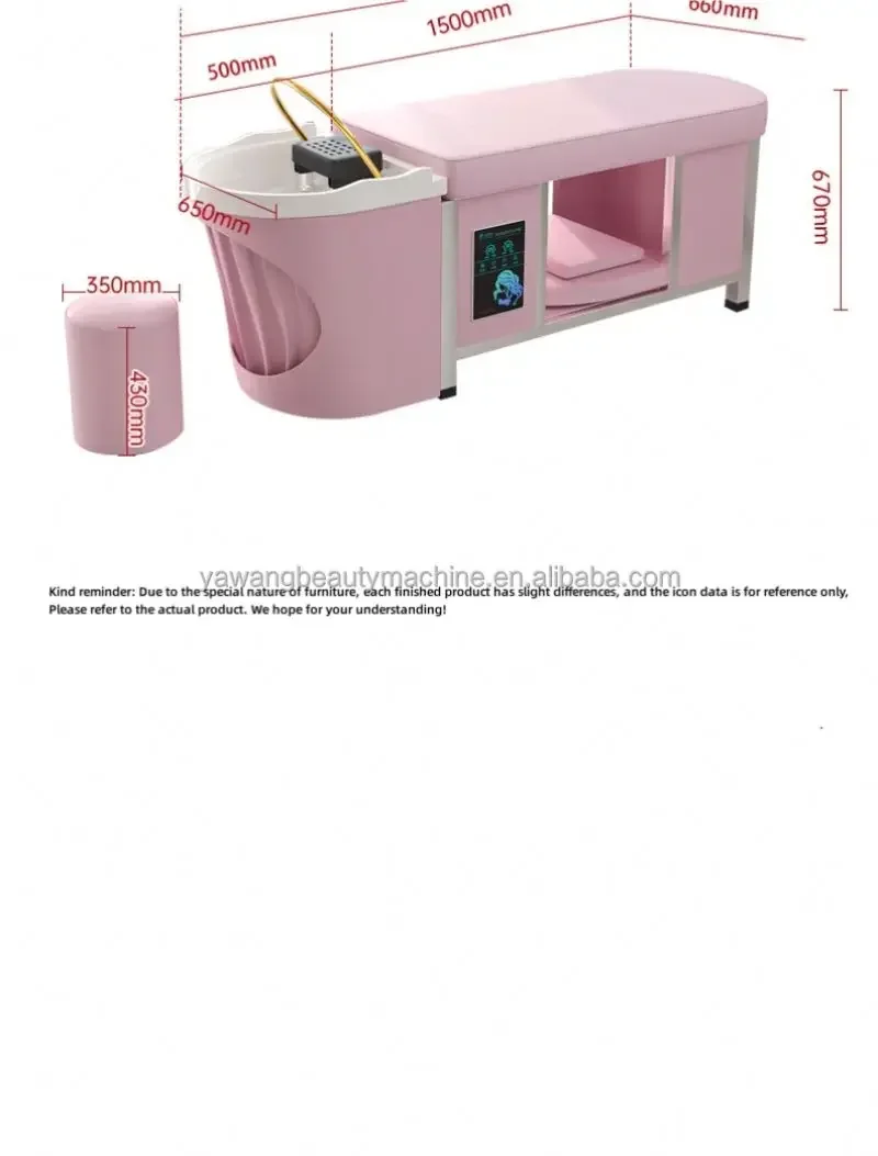Salon Hair Washing bed thai massage table Shampoo head spa Bed