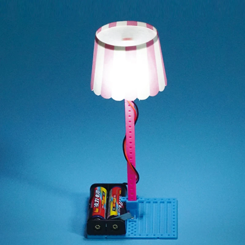 

Kids Science Toy STEM Technology Gadget Table Lamp Model DIY 3D Puzzle Learning Educational Toys for Children