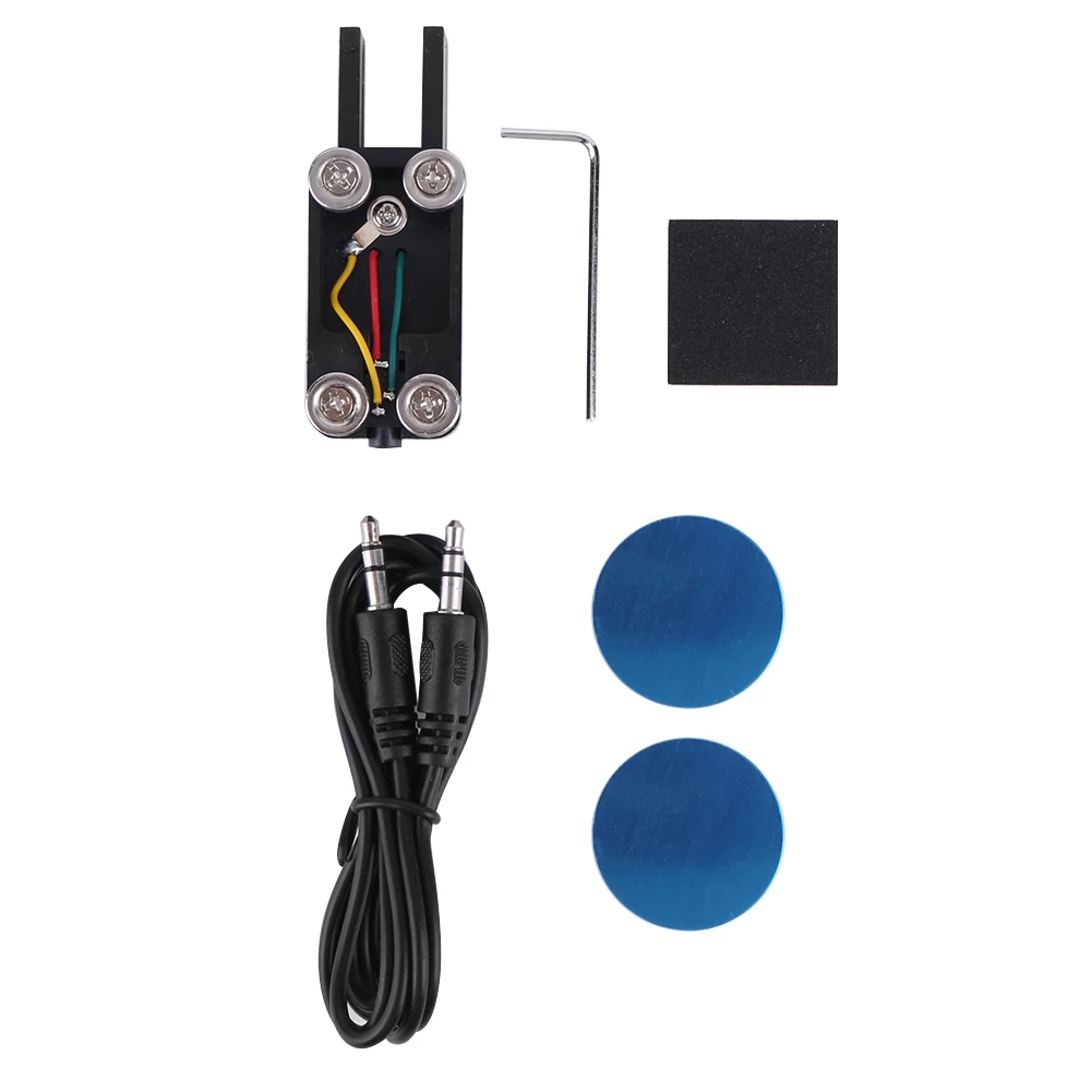 Klawisz telegraficzny Morse'a CW z kablem interfejsowym 3,5 mm, automatyczny klawisz telegraficzny Morse'a z podstawą magnetyczną do obwodów maszyn.