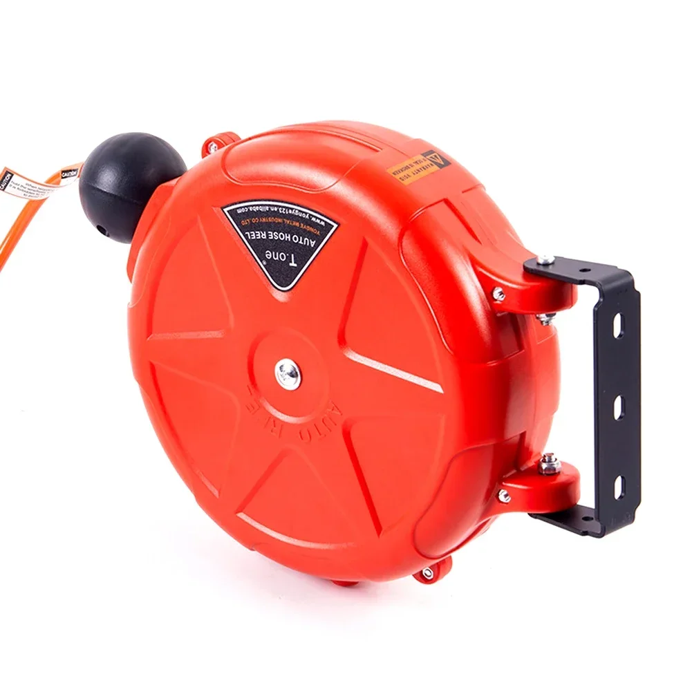 

L 8mm Automatic High Pressure Waterpipes Roller Tool Retractable Hose Reel Water Tube For Car Wash Garden Irrigation