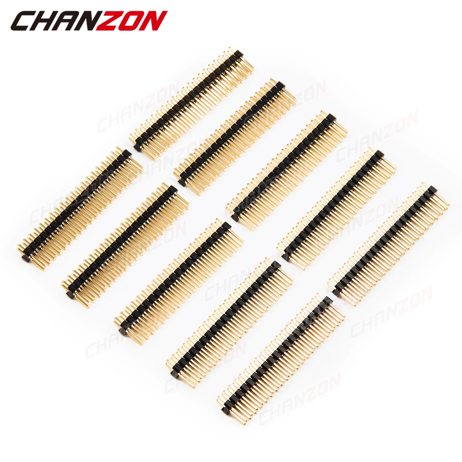 Neuer 2x20 Pin Stecker Gpio Dual-Header 40-polig Doppelreihig 2,54mm Vergoldet Zweireihiger Nano-Steckverbinder für Arduino PCB Raspberry Pi – Detail 2