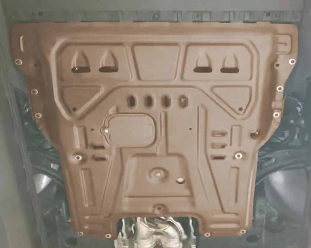 لشركة فولكس فاجن تافندور 2023-2025 2.0T البلاستيك الصلب تحت محرك الحرس حماية جهاز محرك الأغطية محرك درع اكسسوارات السيارات