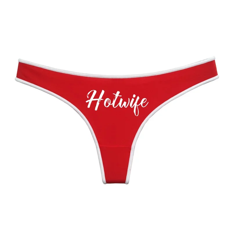 Hot Wife Panties Women Underpant Red Cotton Seamless Thong Female Lingerie Soft Seamless Invisible Breathable Sport Underwear