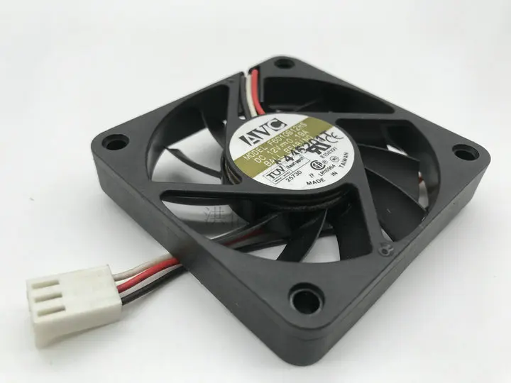 Freight free original AVC f6010b12hs DC12V 0.19a 60*60*10mm 6cm ultra thin cooling fan