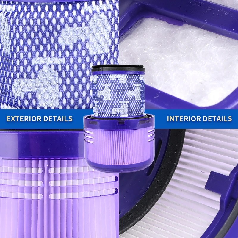 Suitable for Dyson Purifying Handheld Vacuum Cleaner Accessories V11 SV14 Rear Filter Element Hepa Filter