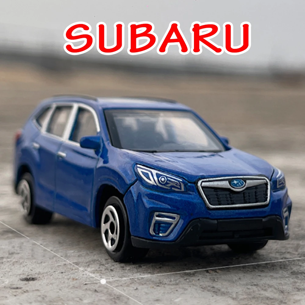 

1:64 SUBARU Forester 2021 Alloy Diecast Car Miniature Model Series Toys Metal Body Ornament Shock Absorption Vehice for Boy Gift