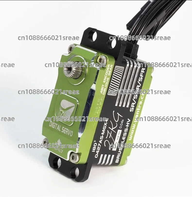 

YANTS низкопрофильный бесщеточный водонепроницаемый сервопривод 27 кг 8,4 В цифровой магнитный датчик RC рулевой механизм для вертолетов с фиксированным крылом