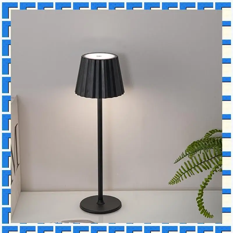 

ABNG 3W LED Desk Lamp Cordless Desk Lamp 2000Mah Rechargeable Portable Desk Lamp Or Bedroom Atmosphere Decorative Desk Lamp Whit