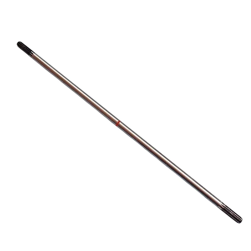 9 zębów (średnica 8mm) wał napędowy do rury 26mm lub 28mm, przycinarka do trawy, ręczna mini koparka, długość 530mm — zdjęcie 5