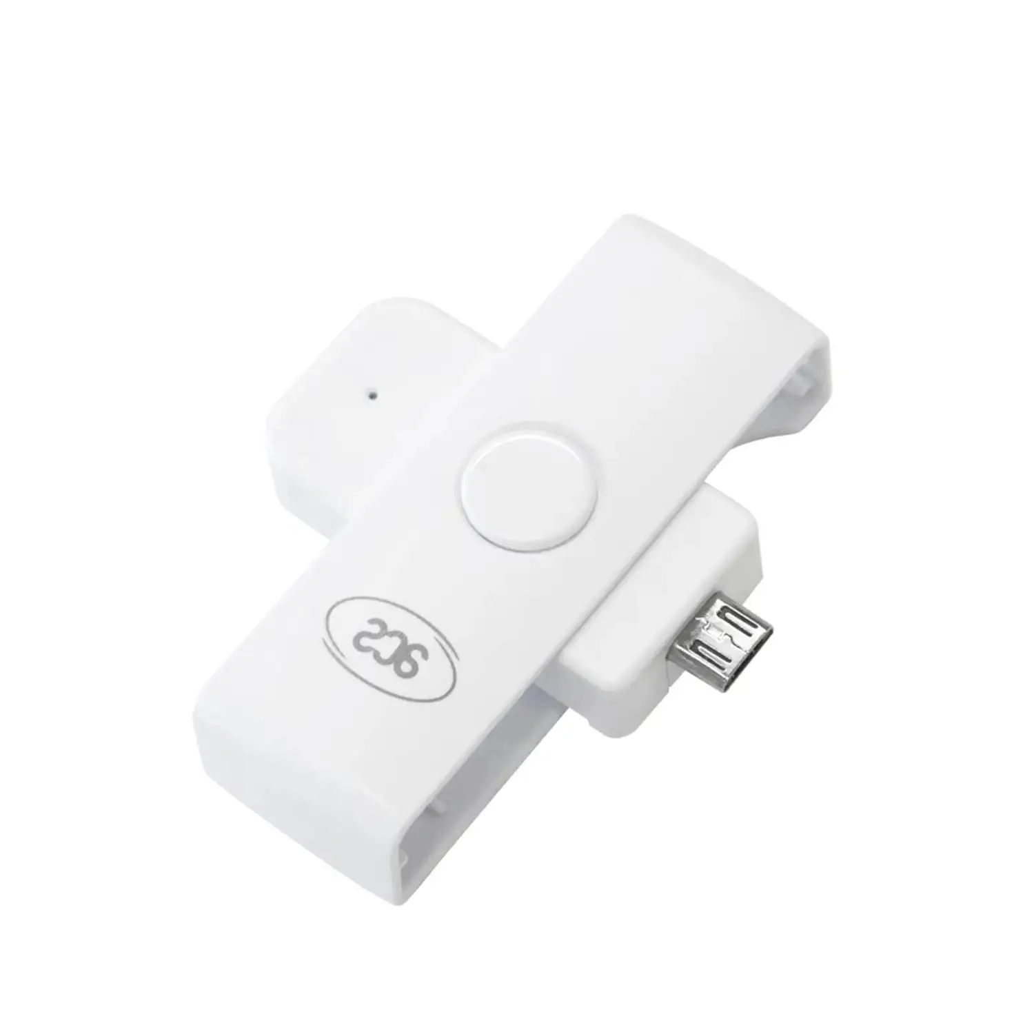 ISO 7816 EMV Portable Contact Smart IC Chip Card Reader Writer with Micro-USB ACR39U-ND