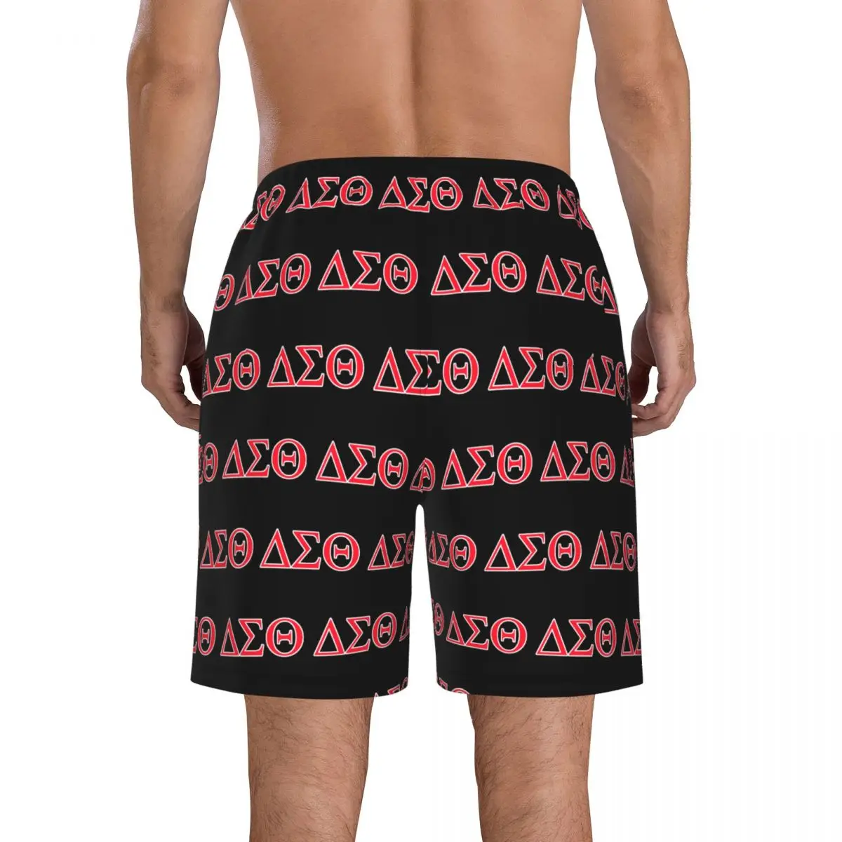 Delta Sigma Theta Sorority Trunks Beach Board Shorts Casual Quick Dry Swimming Summer Men Pants