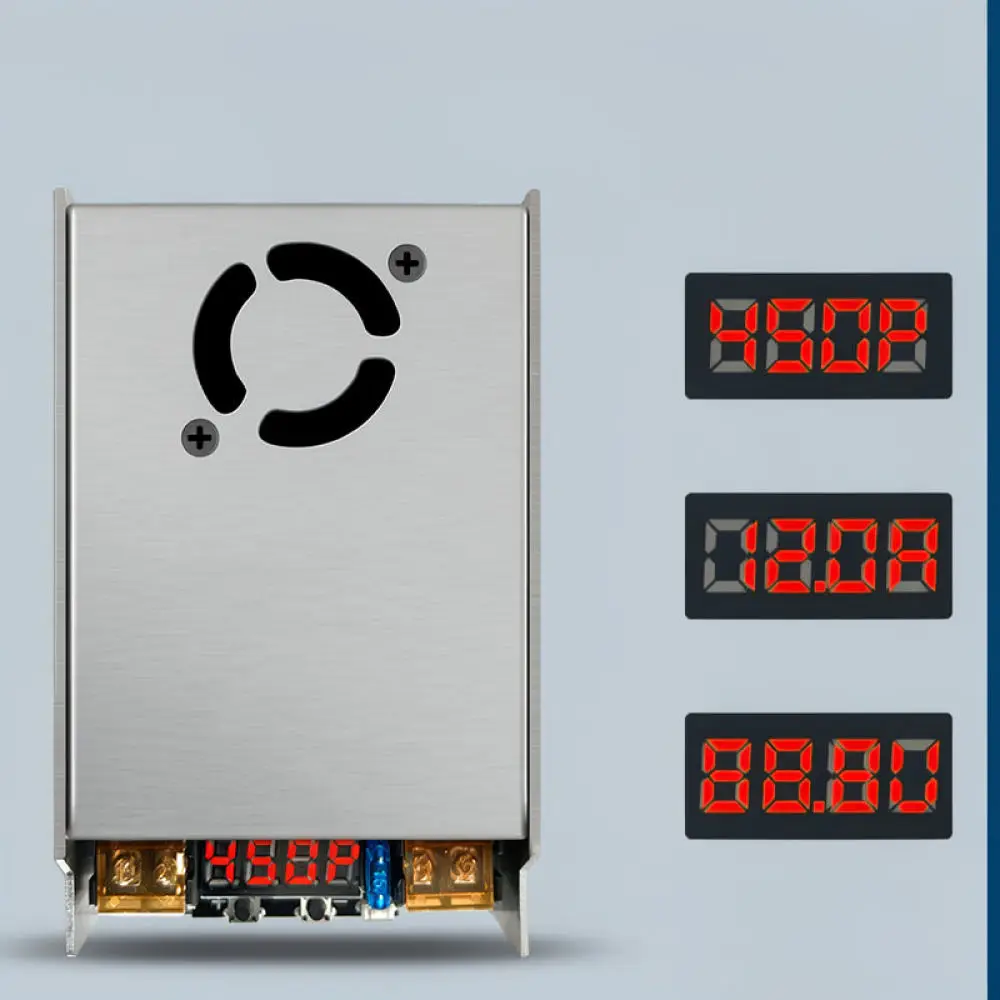 450W MPPT Solar Charge Controller Voltage Booster 24V To 72V Battery Charger Regulator Efficient Photovoltaic Power Module