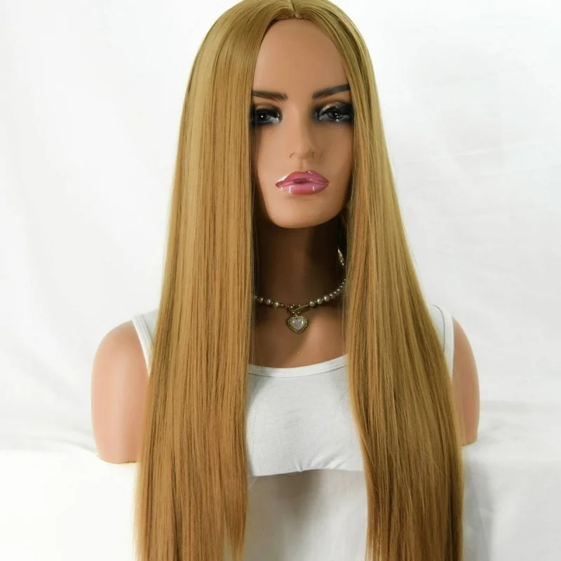 العالمي Wig7010cm أسود طويل مستقيم الشعر الجزء الأوسط زي القديم أنيمي قتل تشيان مو نفس النمط للجنسين واقعية Hairpiec #6