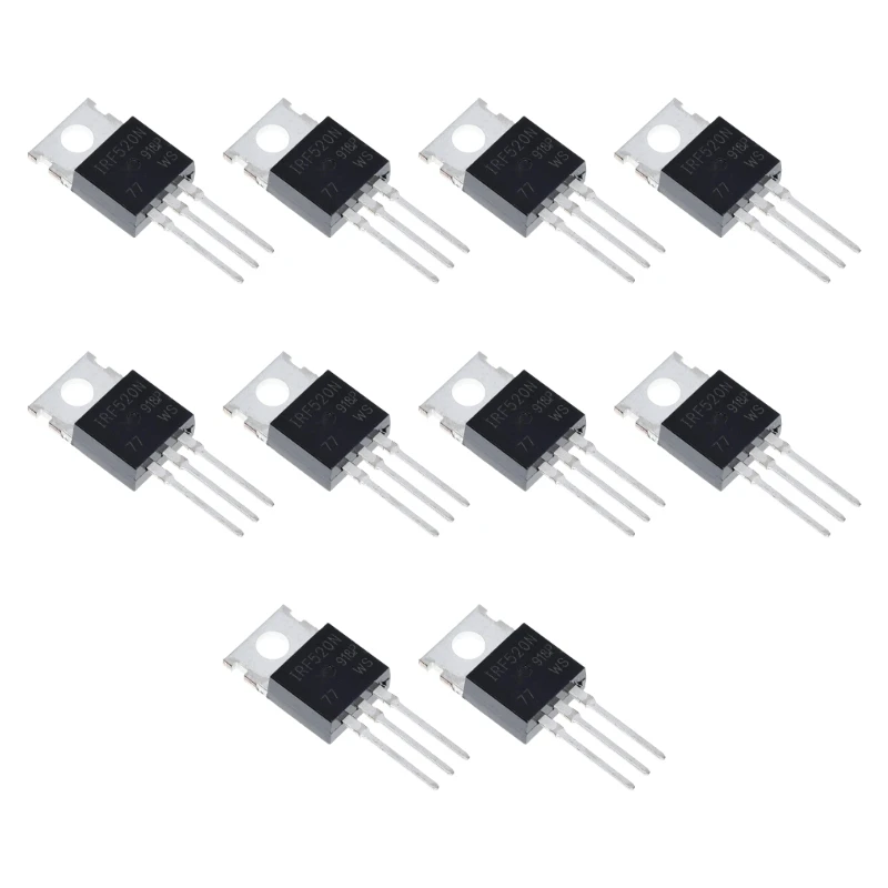 TO-220 TRANSISTORES DO Pressão Irf540N transistores MOSFET 33amp 100V N-canal Power MOSFET Transistor M4YD