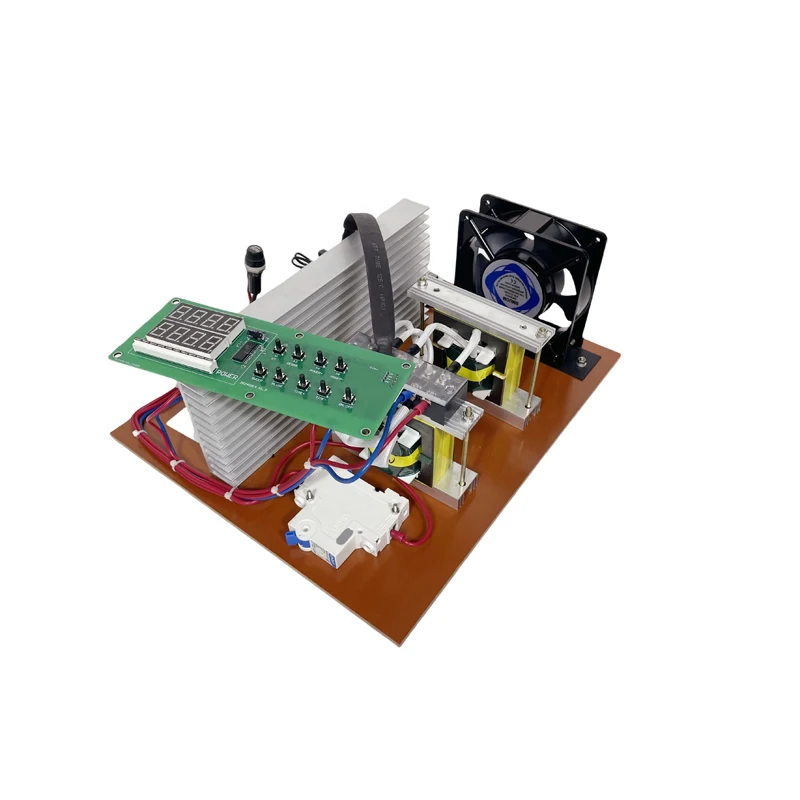 Degassing Mode Ultrasonic Cleaner Generator Pcb Digital Circuit Sonicator Power Board 300watt 17khz To 40khz Optional