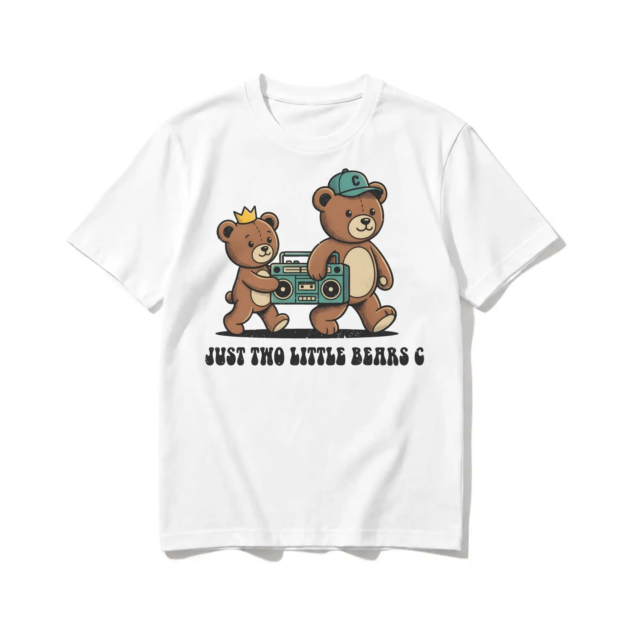 Bncmap Little Bears Brooke & Connor  T Shirt for Men Women 100% Cotton T-Shirts Round Neck  Tees Short Sleeve Tops Birthday Gift