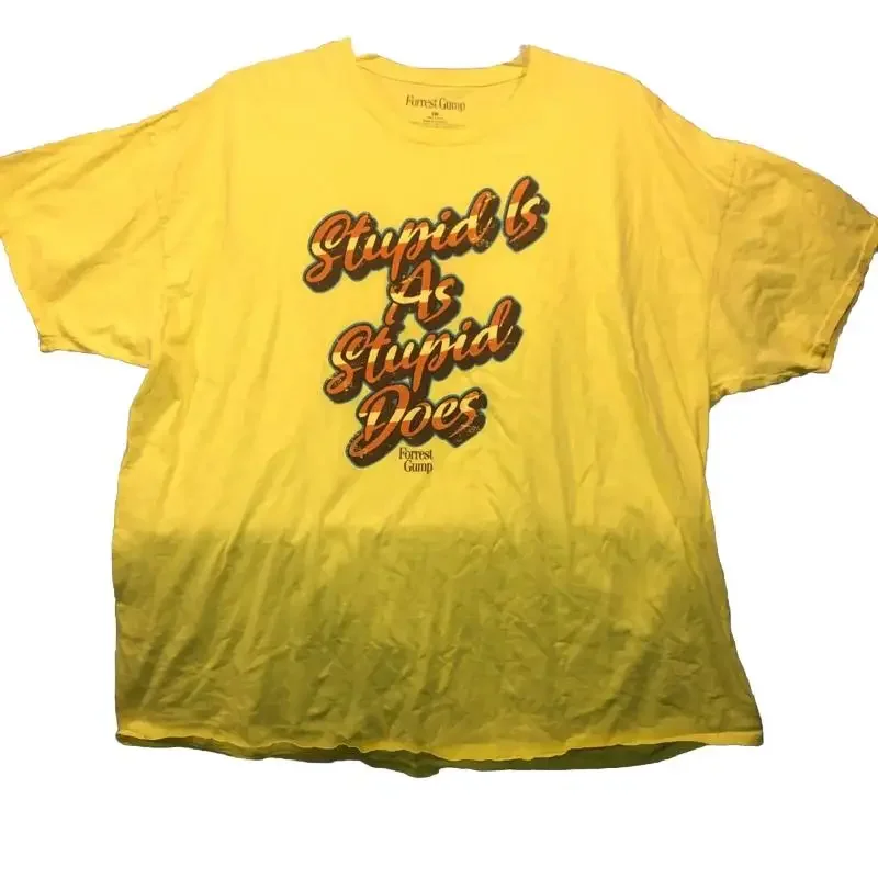 Forest Gump T Shirt Mens XXL Stupid Is As Does Original Tom Hanks S335