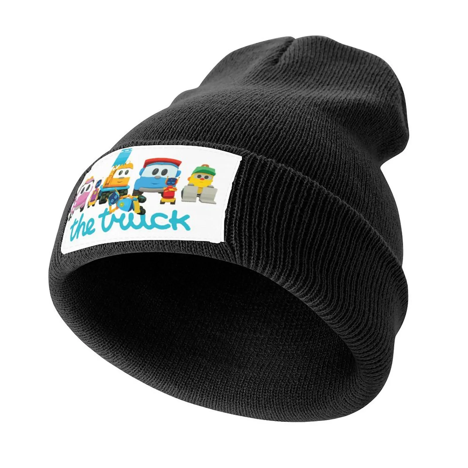 LEO the truck, LIFTY, SCOPP, ROBOTS & LEACap Knitted Cap Luxury Brand Luxury Hat Hat Beach Boy Women's