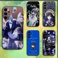 Ado Japanese Singer Phone Case For Samsung Galaxy A13,A21s,A22,A31,A32,A52,A53,A71,A80,A91 Soft Black Cover