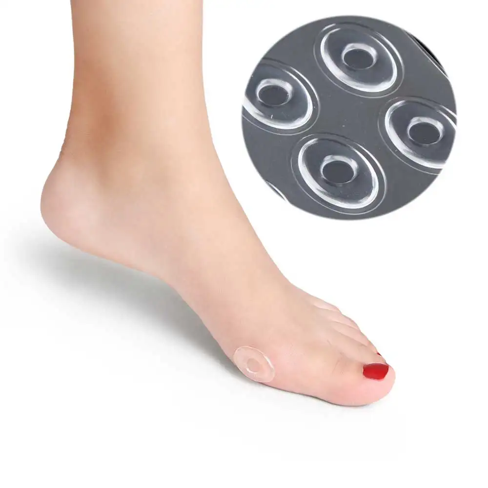 60Pieces/10 Sheet Foot Remover Pad Feet Gel Silicone Foot Corn Removal Patch Health Care Pain Relief Patch Foot Tool