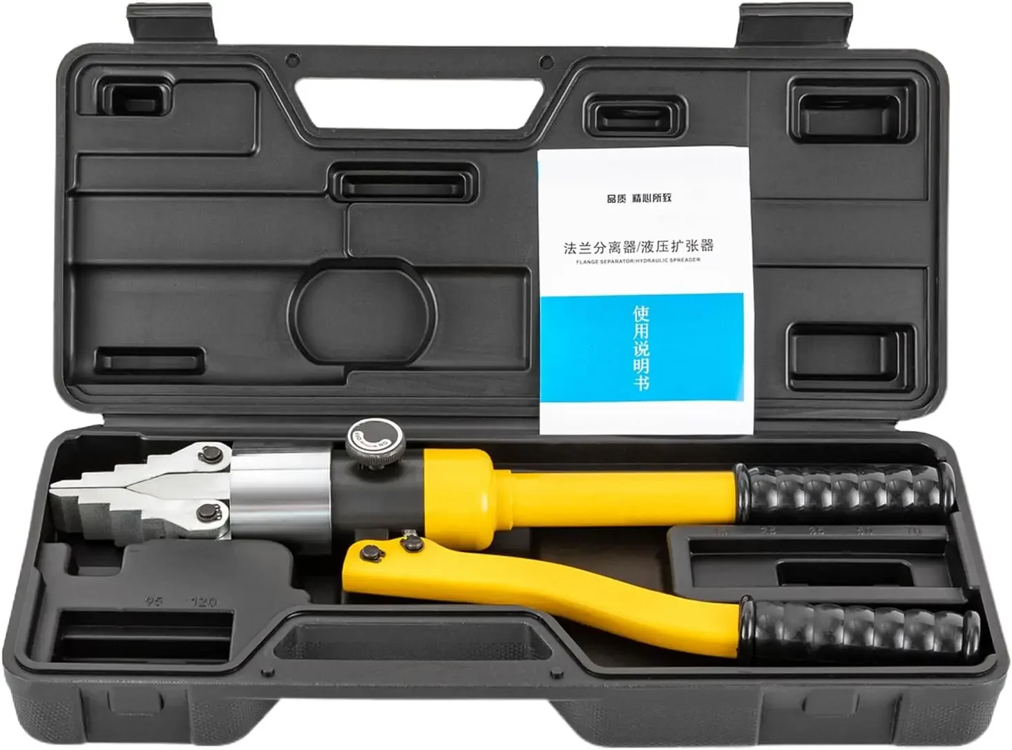 

8-тонный гидравлический расширитель фланцев Гидравлический расширитель труб Макс. Распределительная ширина 40 мм, для обслуживания труб