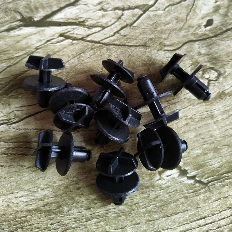 10Pcs Nylon Battery Cover and Cowl Panel Clip Fasteners Fit for Land Rover Range Rover LR024316 Discovery Sport