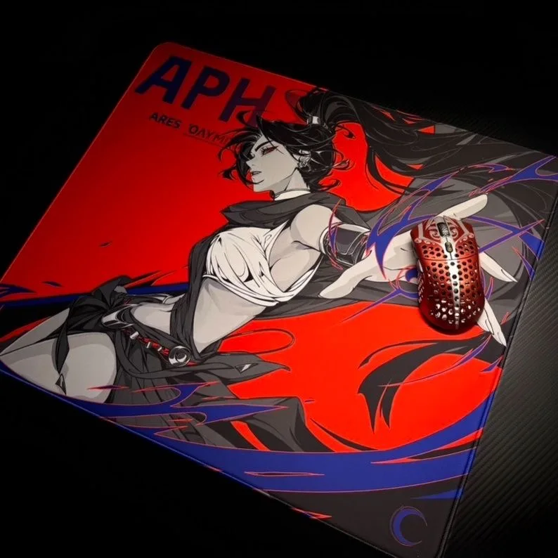 2025 Crescent Care Studio Olympus Series Zeus Hades Poseidon Ares Xsoft Mousepad Gaming Mouse Pad FPS PC E-sports Accessories