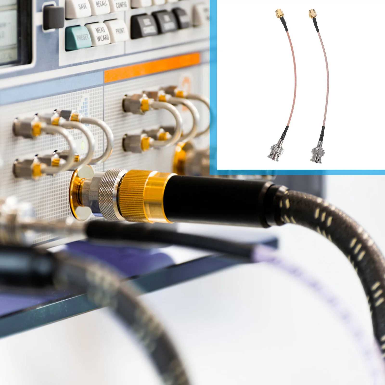 2Pcs To Sma Coaxial…