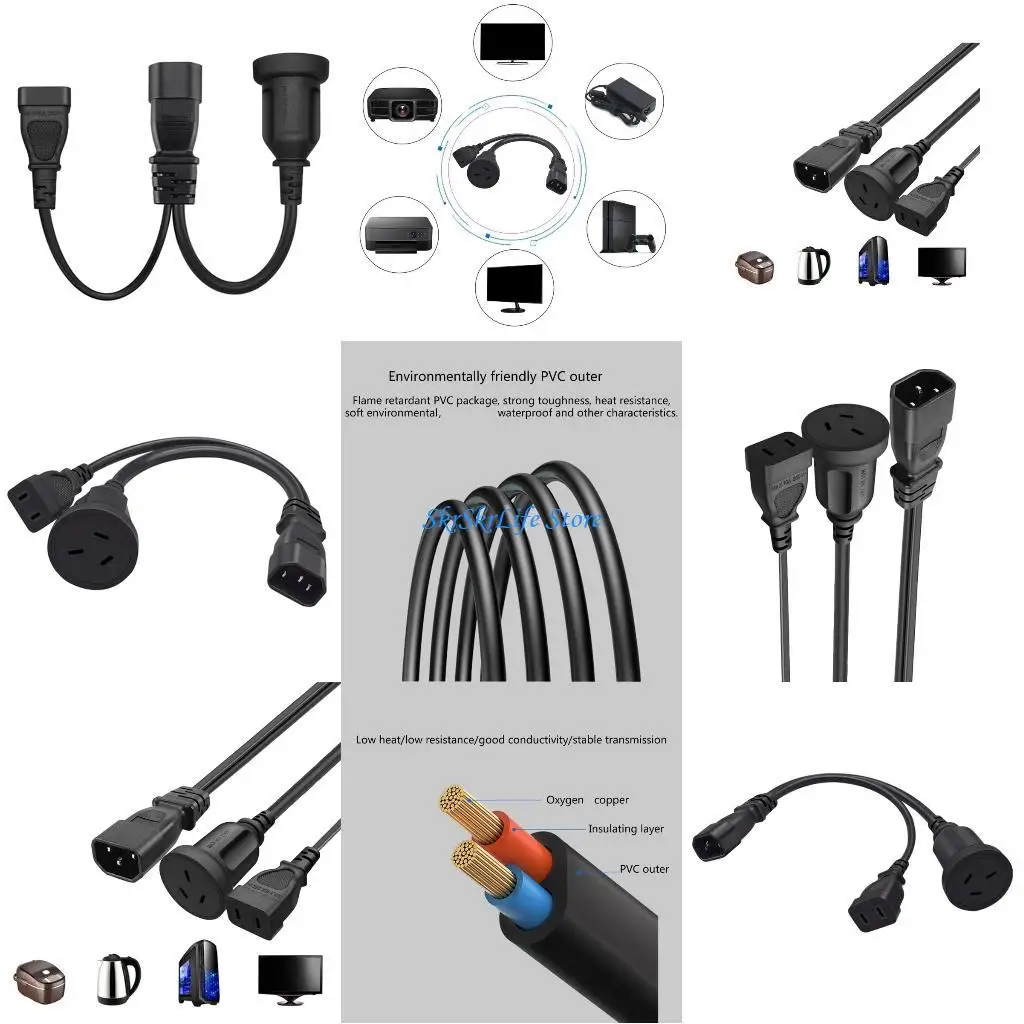 E65E IEC320 C14 To …