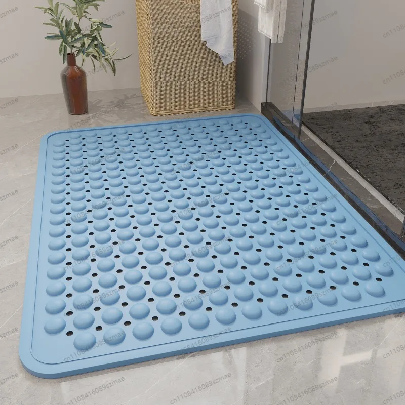 Comfortable regular bath mat 70×38cm, eco-friendly, anti-fall for elderly, massage shower mat with suction cups
