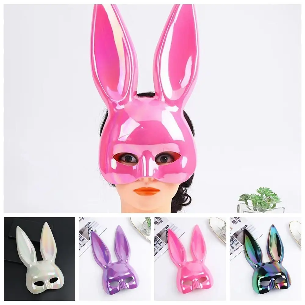 

Creative Sexy Bunny Ears Mask Festive Dress Up Cosplay Anime Games Accessories Colorful Masks Sexy Woman Props Christmas Gifts