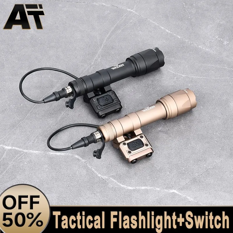 

WADSN M600 M600C M300 Tactical Weapon Flashlight With Modbutton Pressure Switch Airsoft Pistol Picatinny Rail Airsoft Accessory