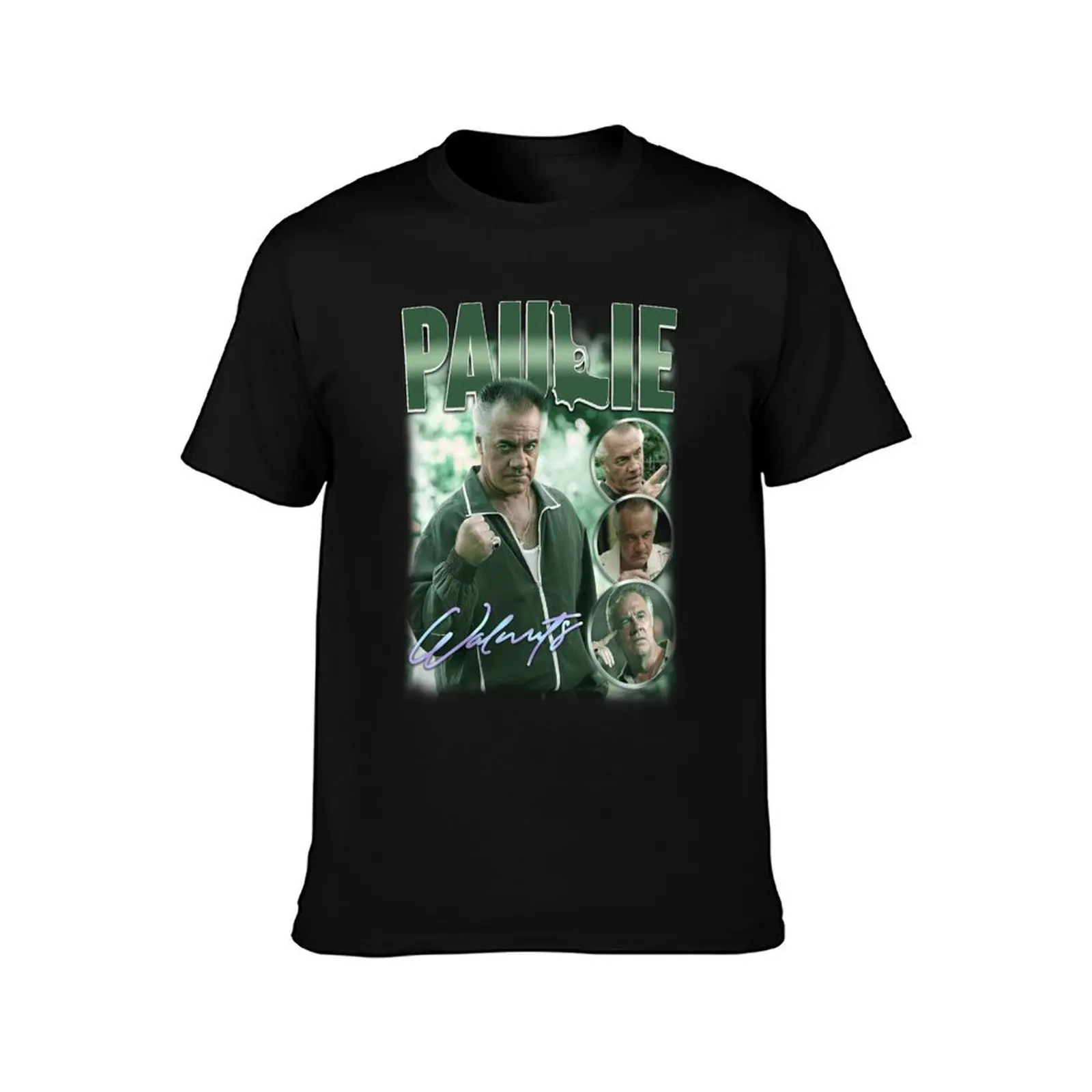Paulie Walnuts Green T-Shirt Durable Work Wear T-Shirt