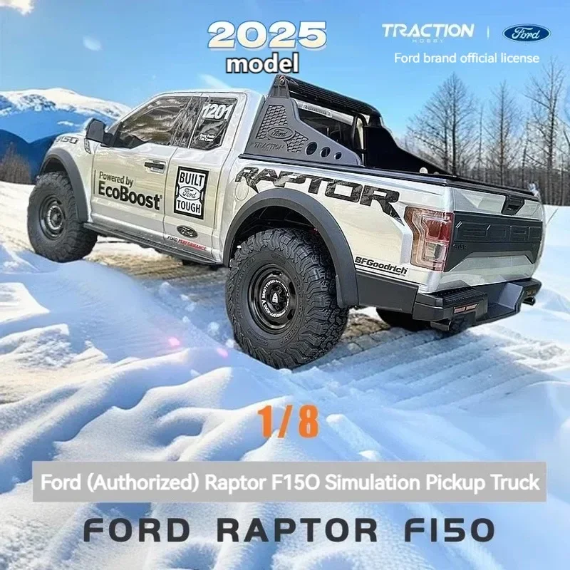 

KM Thunder God 1/8 Scale Raptor F150 Pickup Remote Control Rc Electric Climbing Off-Road Vehicle With Differential Lock Model