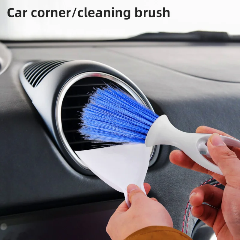 

Multifunctional Angel Cleaning Brush Crevice Brush Computer Keyboard Brush Car Vent Corner Dusting Device Car Cleaning Tools Set