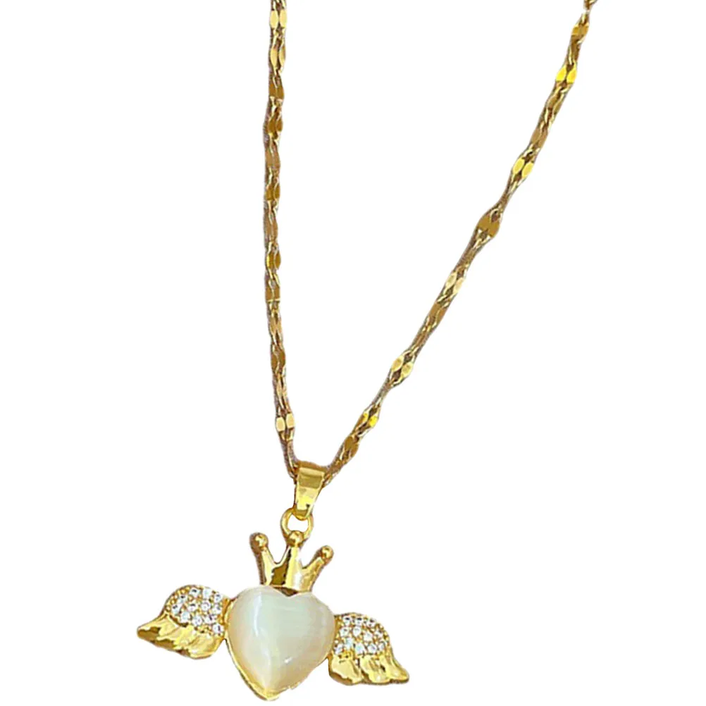 

Heart Necklace Minimalist Jewelry Gold Necklaces for Women Trendy Fashion Thin