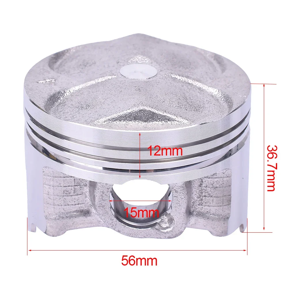4set std ~ 100 56mm 56,25mm 56,5mm 56,75mm 57mm Motorrad kolbenringe Kit für yamaha fzr400 fzr fzr400rr fzr rr – Detail 6