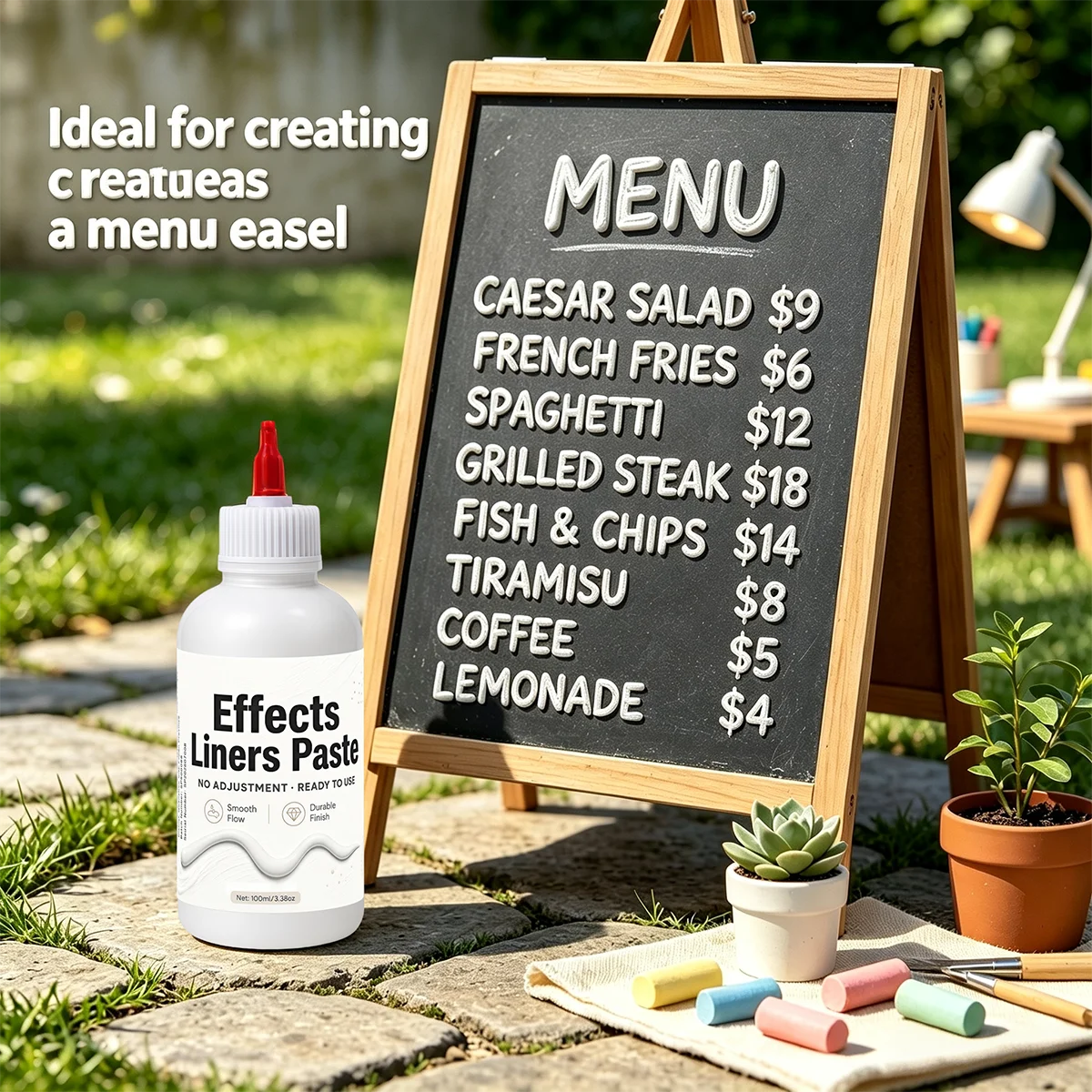 Artistic Texture Paste, Acrylic Squeeze Line Paint for Artists. Ready-to-use with ultra-fine tip for smooth, precise detailing
