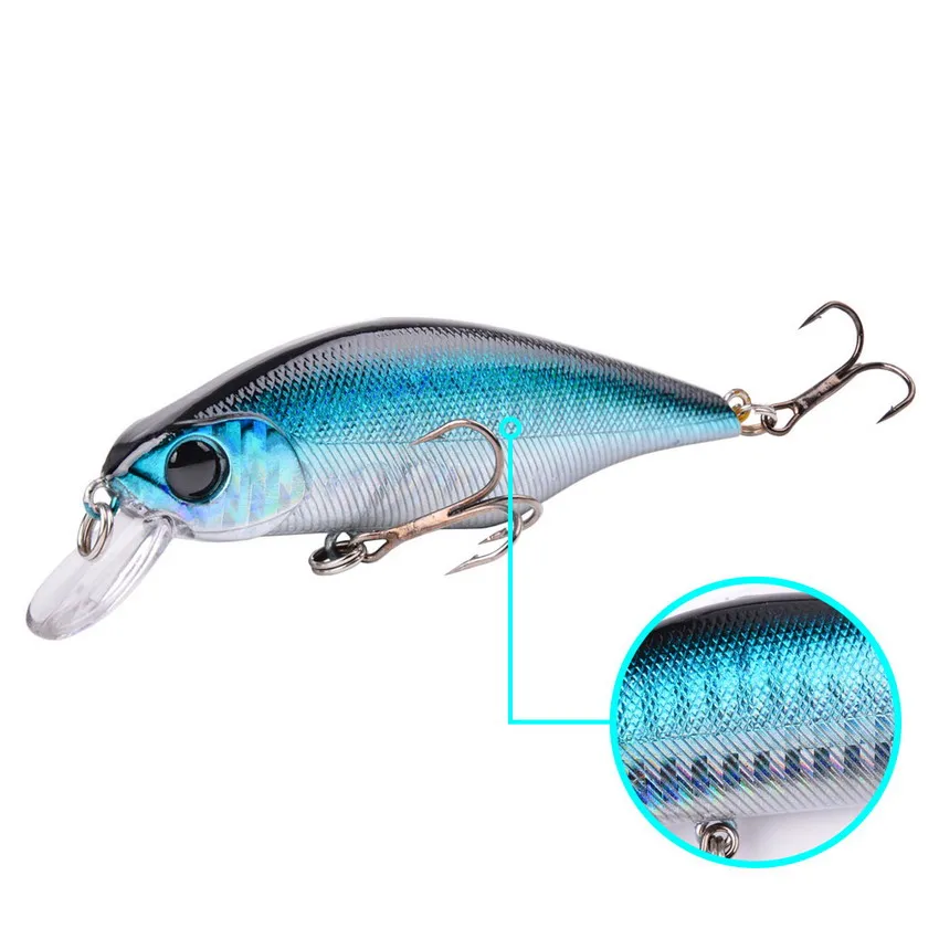 1 sztuk wysokiej jakości Minnow przynęty 90mm 11g Crankbait Fishing Lure woblery 3D oczy sztuczne twarde pesca Bass Tackle — zdjęcie 6