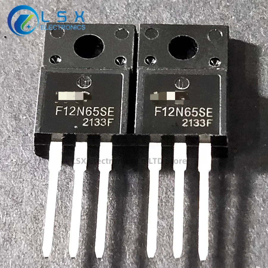 10PCS F12N65SE 12A/650V TO-220F Field Effect Triode In Stock New Original Imported