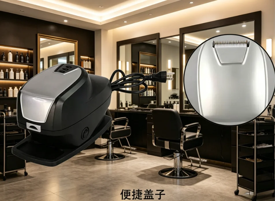 Shaving Cream Foaming machine compact and durable non-slip rubber base hair salon home shaving shaving foa view 5